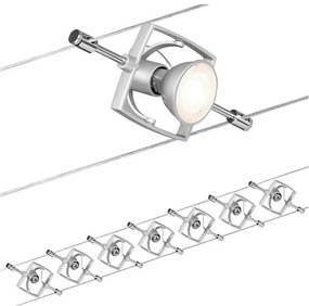 Paulmann 94152 - Комплект 7xGU5,3/10W прожектори MAC 230V хром