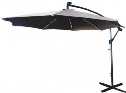 Градински чадър Banana Style с 8 LED ребра TLB017-300 Butternut 3м