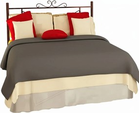 Легло Orion-150x200-Brown Σφυρίλατο-Χωρίς ποδαρικό