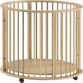 Кошара за игра 90x90 cm от масивен бук в естествен цвят Dino – Vipack