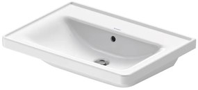 Duravit 2367650060 - Стенен умивалник D-NEO 65x48 см керамика/бял гланц
