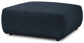 Тъмносиня табуретка от рипсено кадифе Lucien – Bobochic Paris