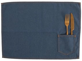 Текстилна подложка за хранене 45x33 cm Indigo – Tiseco Home Studio