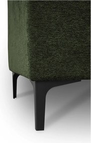 Зелен шенилов ъглов диван (десен ъгъл/L форма) Copenhagen – Scandic