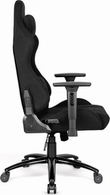 Ергономичен геймърски стол HC-1013 - черно покритие от висококачествен плат