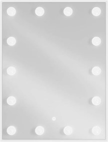 Mexen Dona осветено банско огледало 60 x 80 см, LED 6000K, антиконденз - 9818-060-080-611-00
