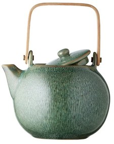 Зелен керамичен чайник с цедка 1,2 l Gastro Green – Bitz