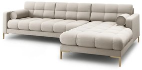 Бежов ъглов диван (десен ъгъл) Bali – Cosmopolitan Design