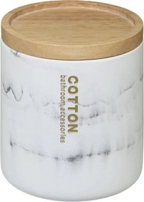 Контейнер за памук 5five Lеa - Бял