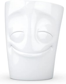 Бяла порцеланова чаша с дръжка , обем 350 ml - 58products