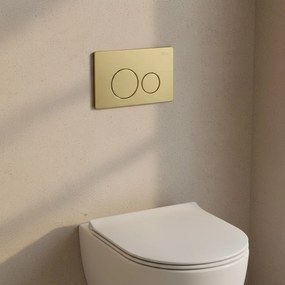 Бутон за тоалетна Rea I K011A-Q Gold Brush