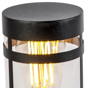 Модерна външна лампа черна 80 см IP44 - Gleam