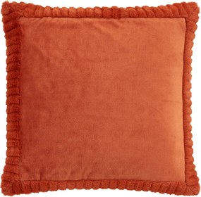 Декоративна възглавница от микроплюш 55x55 cm Velvet and Faux Fur – Catherine Lansfield