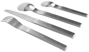 Прибори за хранене от неръждаема стомана в сребрист цвят 24 бр. Boldi – FABINI