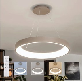 BRILAGI - LED димируем полилей на кабел FALCON II LED/99W/230V Ø 60 см бежов + с дистанционно управление
