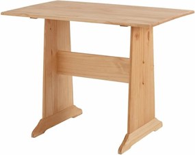 Ъглова пейка и маса за хранене от масивна борова дървесина Samantha - Støraa