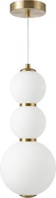 LED висящ полилей LHJ113-3CP четкано злато