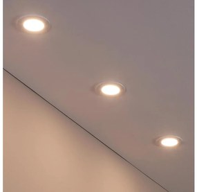 Eglo 31741 - Комплект 3xLED димируемо осветително тяло FUEVA-Z 1xLED/2,8W/230V IP44 бяло