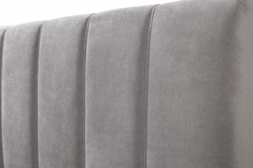 Тапицирано легло Lingo-140 x 200-Gkri-Χωρίς μηχανισμό ανύψωσης