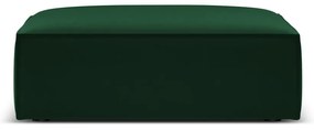 Тъмнозелена кадифена табуретка Vanda – Mazzini Sofas