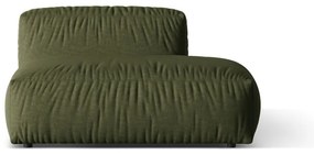 Зелен модул за диван (десен ъгъл) Martina – Micadoni Home