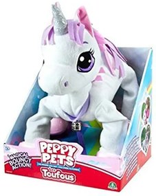 Peppy Pets - Плюшен любимец за разходка навън - Еднорог