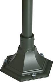 Класически външен фенер тъмнозелен 135 см IP44 - Berta