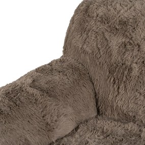 Кафяво кресло Teddy – Ixia