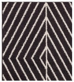 Черно-бял килим 200x290 cm Muse - Asiatic Carpets