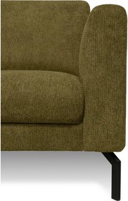 Ъглов диван в цвят горчица (ляв ъгъл) Gomero – Scandic