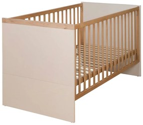 Бежово/в естествен цвят детско креватче 70x140 cm с регулируема височина Jil – Roba