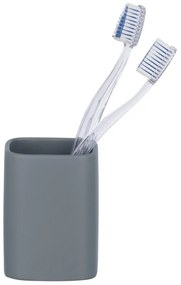 Синя керамична чаша за четки за зъби Hexa - Wenko