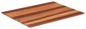 285986 vidaXL Плот за маса, акациево дърво масив, 15-16 мм, 70x90 cм