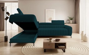 Ъглов диван Елизия-зелен-ляв