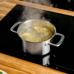 Тенджера от неръждаема стомана с капак подходяща за индукционен котлон 3 l Lucca 3.0 – FABINI