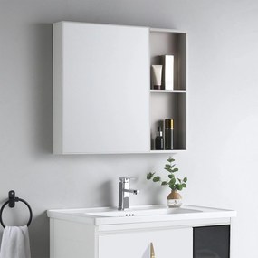Комплект мебели за баня с мивка Paris 60cm White