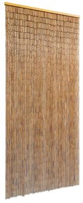 243715 vidaXL Завеса за врата от бамбук, 90x200 cм