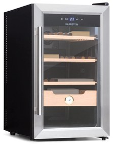 Klarstein El Presidente 48, Хумидор за пури, 48L ,  3 чекмеджета, 1 чекмедже от кедрово дърво