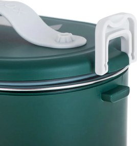 Електрическа кутия за обяд Adler AD 4505, 800 ml, До 50C, Стоманен съд за храна, Зелен