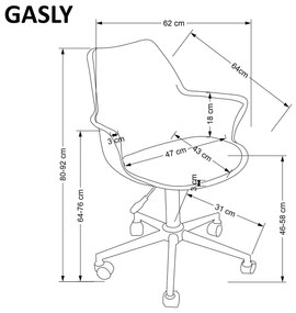 Офис стол GASLY