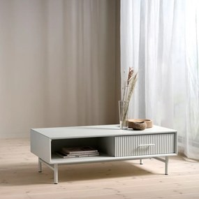 Светлосива масичка за кафе 60x120 cm Palma – Unique Furniture