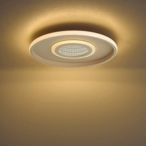 Модерна таванна лампа бяла с LED и 3-степенен превключвател - Frini