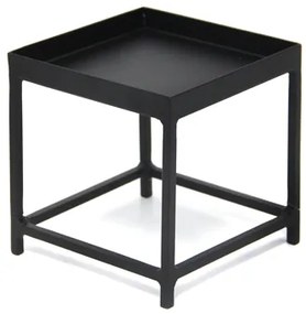 Метална стойка квадрат за блок маса Черен Мат - (S)(SG-79952(A))