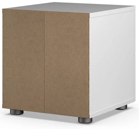 Бяло нощно шкафче Pepe - Tvilum