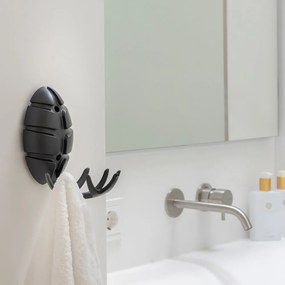 Черна кука за стена Bug - Spinder Design