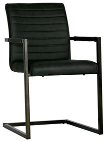 Черен трапезен стол Bas - WOOOD