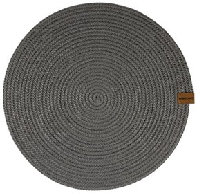 Horecano - Плетена подложка за хранене кръгла ф35см антрацит (HC-24712) (YUV.113-A)