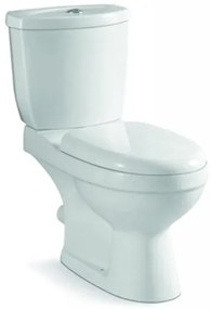 Моноблок ICC 6739P / PP, седалка и капак, порцелан, бял, 76.5x72x39см