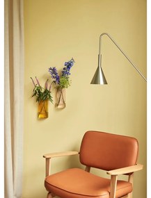 Оранжев фотьойл от изкуствена кожа Haze - Hübsch