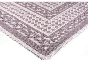 Сив и бежов памучен килим , 60 x 90 cm Olvia - Vitaus